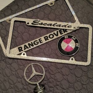 Range Rover Escalade & BMW emblems and crystals